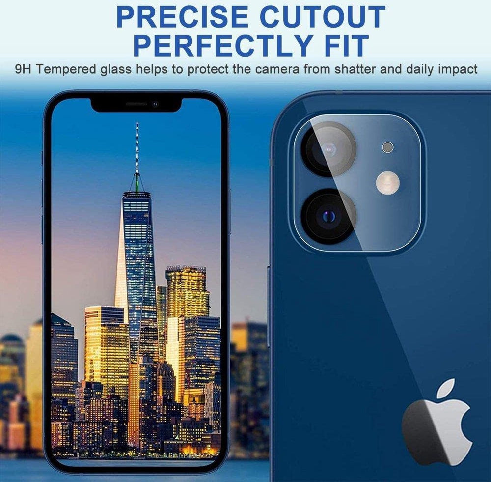 Camera Lens Protector – iPhone 12 – 9H Gehard Glas – Anti-kras-Ilumina Benelux