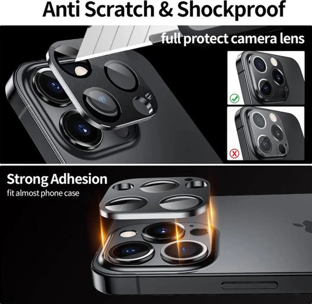 iPhone 12 Mini 5.4 inch – Camera Lens & Full Screenprotector 4-Pack-Ilumina Benelux