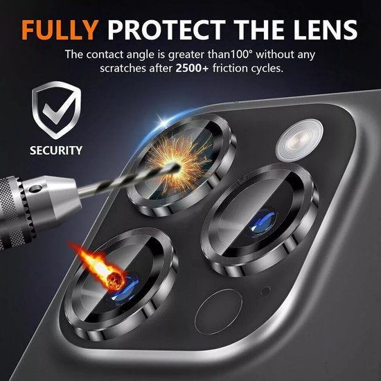 Camera Lens Protector – iPhone 12 Pro – 9H Gehard Glas – Anti-kras – 1-Pack-Ilumina Benelux