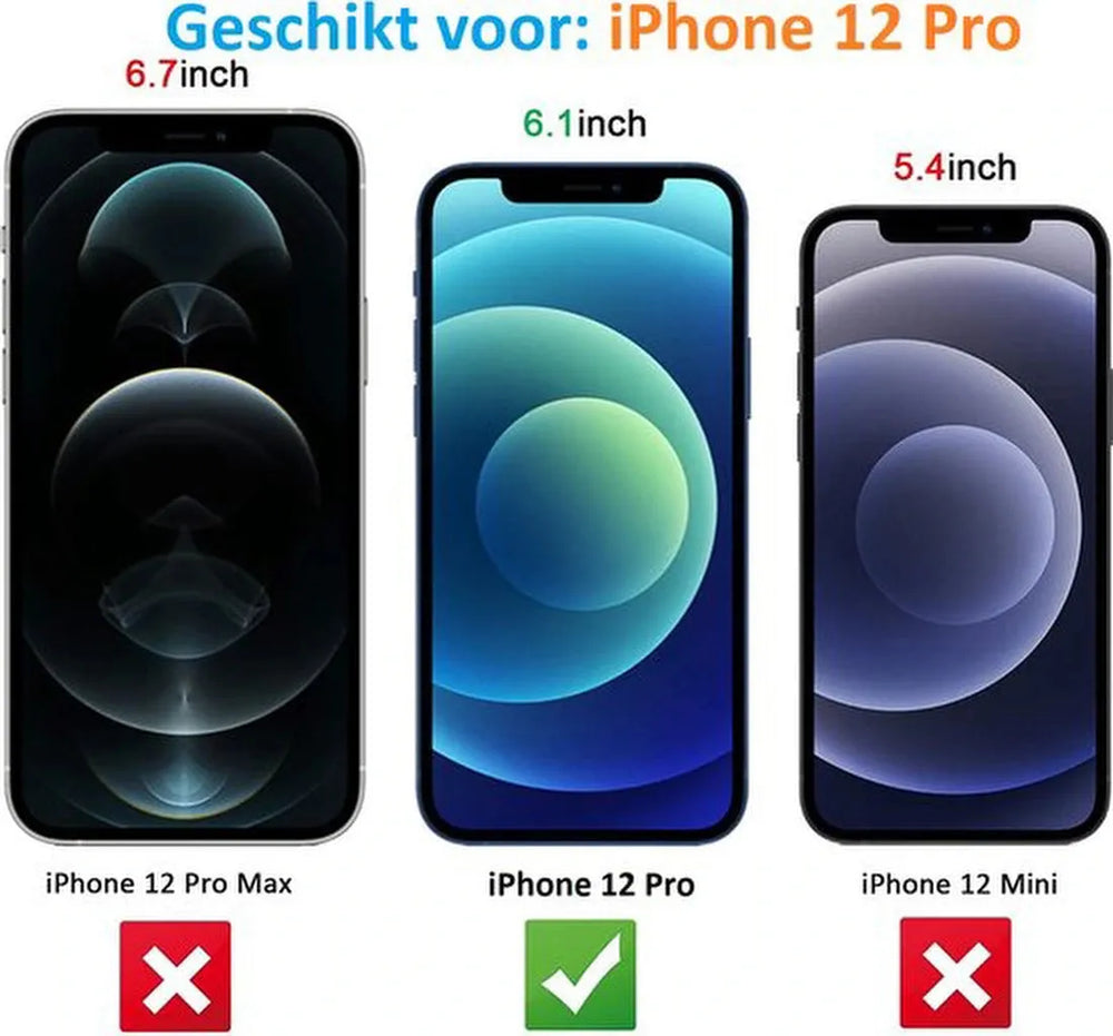 Camera Lens Protector – iPhone 12 Pro – 9H Gehard Glas – Anti-kras – Goud-Ilumina Benelux