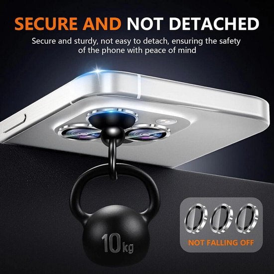 Camera Lens Protector – iPhone 12 Pro – 9H Gehard Glas – Anti-kras – Zilver-Ilumina Benelux
