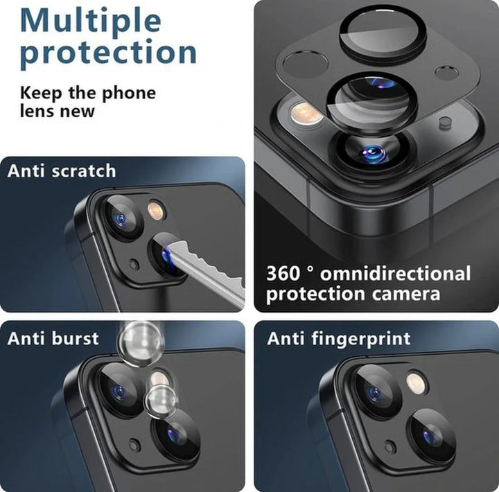 Camera Lens Protector – iPhone 13 – 9H Gehard Glas – Anti-Kras – Goud-Ilumina Benelux