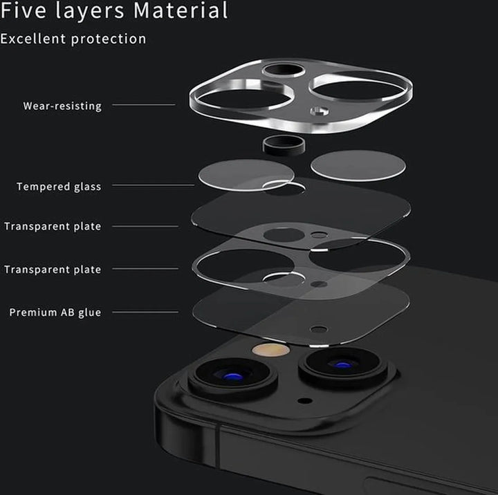 Camera Lens Protector – iPhone 13 – 9H Gehard Glas – Anti-kras – Tempered Glas – 1-Pack-Ilumina Benelux