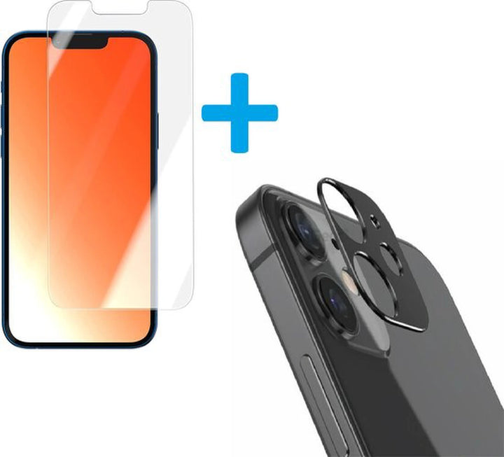 iPhone 13 Mini – Camera Lens & Screenprotector 9H Gehard Glas – 2-Pack-Ilumina Benelux