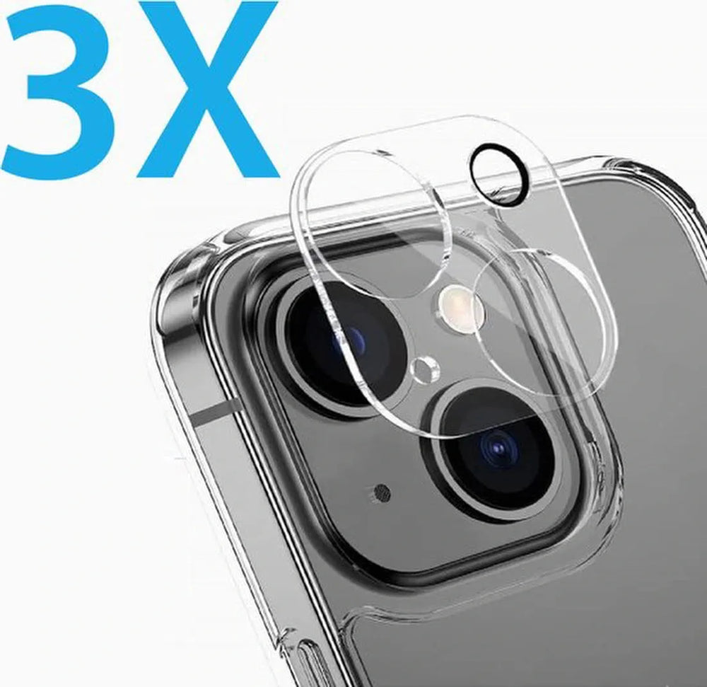 Camera Lens Protector – iPhone 13 Mini – 9H Gehard Glas – Anti-kras – 3-Pack-Ilumina Benelux
