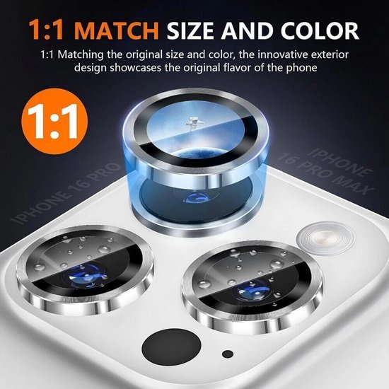 Camera Lens Protector – iPhone 13 Pro – 9H Gehard Glas – Anti-kras – 1-Pack-Ilumina Benelux