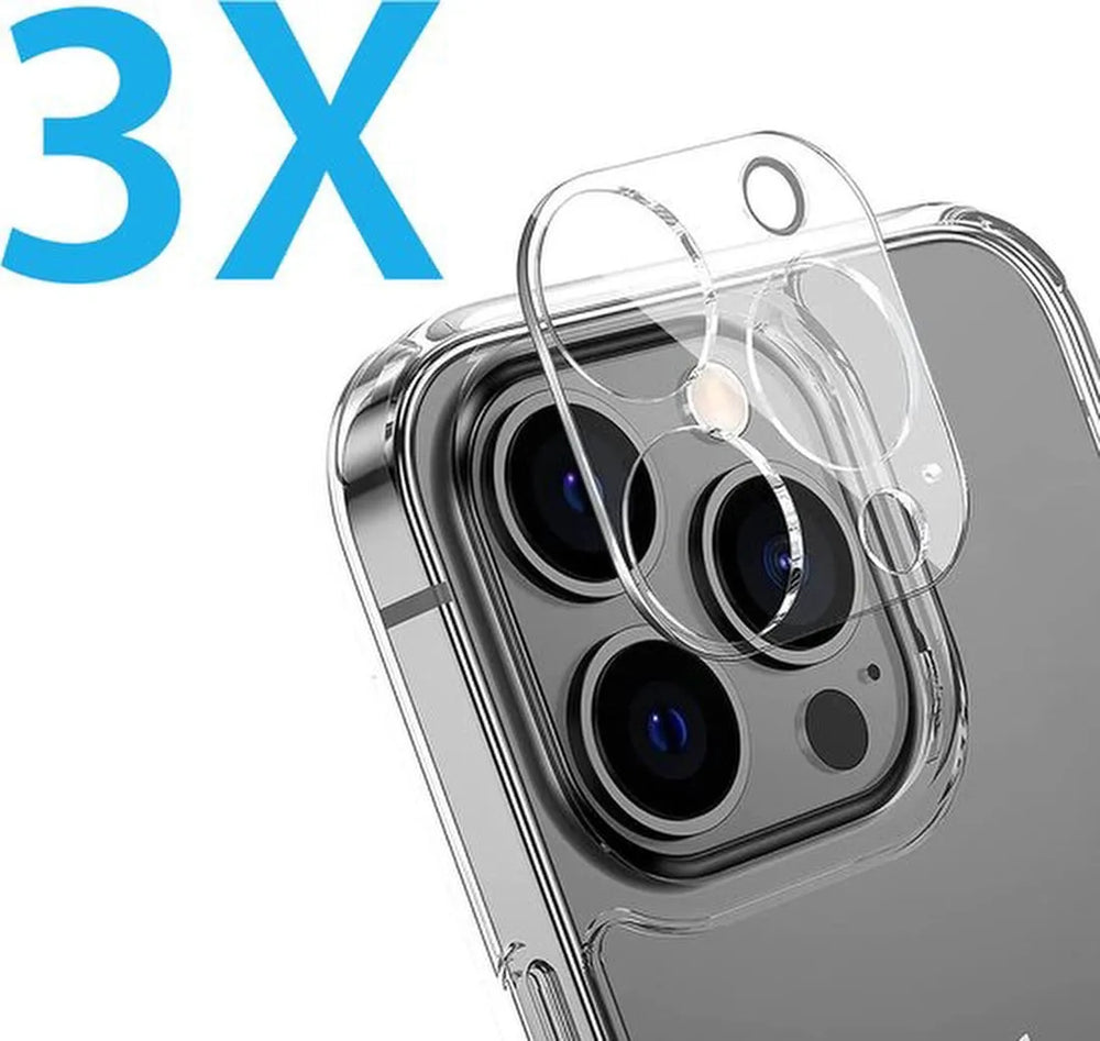 Camera Lens Protector – iPhone 13 Pro – 9H Gehard Glas – Anti-kras – 3-Pack Tempered Glas-Ilumina Benelux