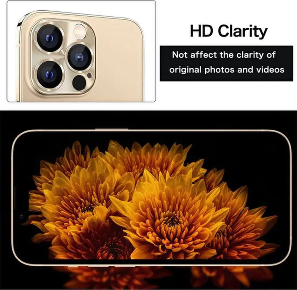 Camera Lens Protector – iPhone 13 Pro Max – 9H Gehard Glas – Anti-kras – Tempered Glas – Rosegoud-Ilumina Benelux