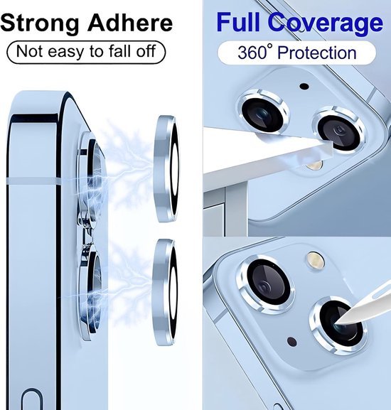 Camera Lens Protector – iPhone 14 – 9H Gehard Glas – Anti-kras – 1-Pack-Ilumina Benelux