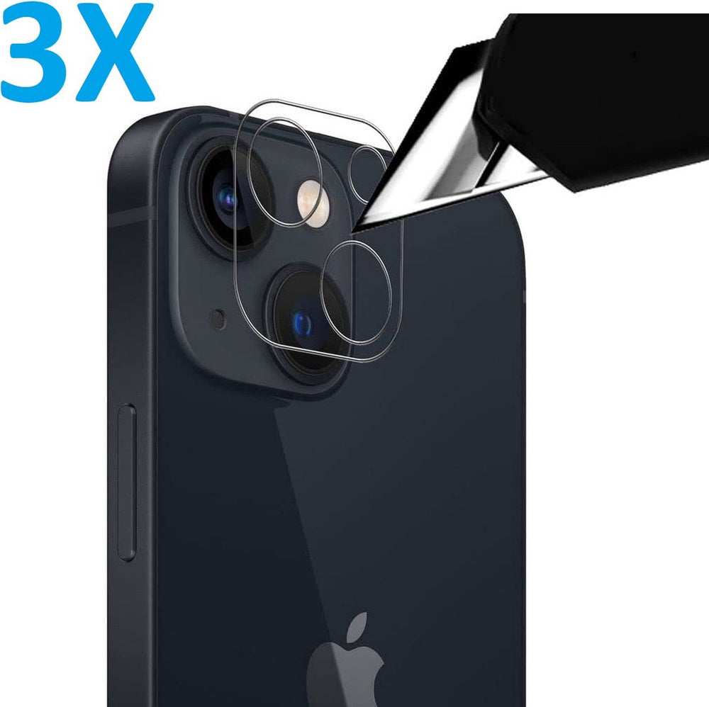 Camera Lens Protector – iPhone 14 Plus – 9H Gehard Glas – Anti-kras – 3-Pack Tempered Glas-Ilumina Benelux