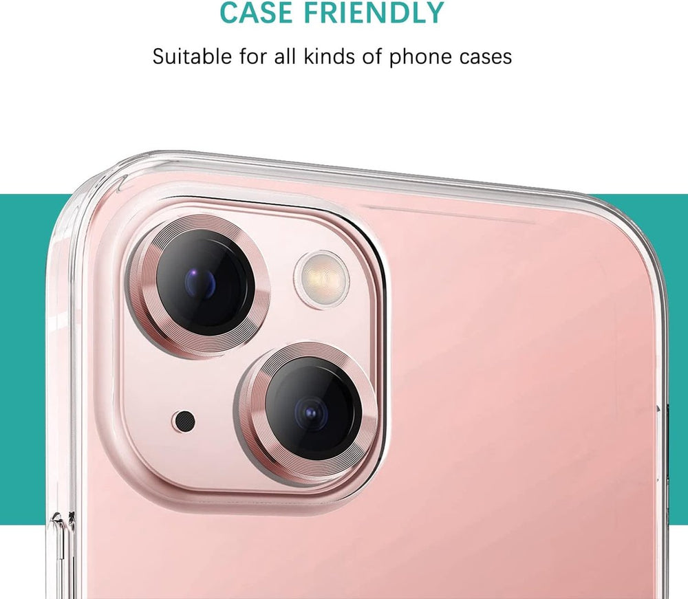 Camera Lens Protector – iPhone 14 Plus – 9H Gehard Glas – Anti-kras – Rosegoud-Ilumina Benelux