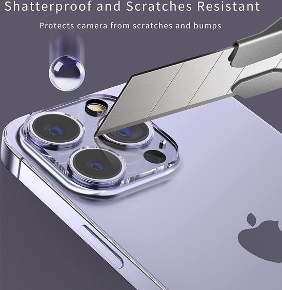 iPhone 14 Pro – Camera Lens & Privacy Screenprotector 4-Pack-Ilumina Benelux