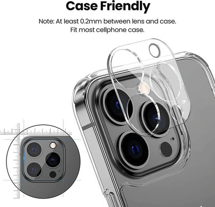 iPhone 14 Pro – 9H Gehard Camera Lens & Screenprotector 4-Pack-Ilumina Benelux