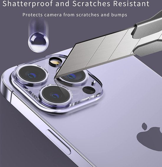 Camera Lens Protector – iPhone 14 Pro – 9H Gehard Glas – Anti-kras – Tempered Glas-Ilumina Benelux