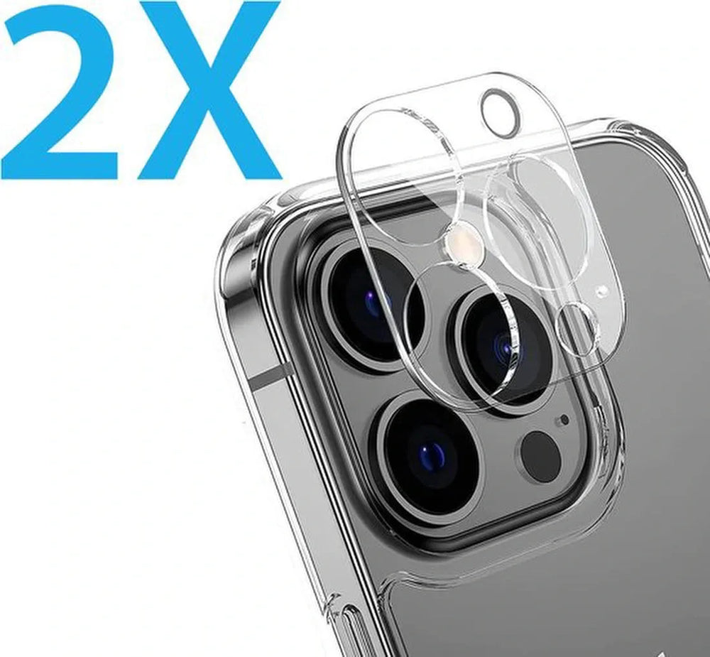 Camera Lens Protector – iPhone 14 Pro Max – 9H Gehard Glas – Anti-kras – 2-Pack Tempered Glas-Ilumina Benelux