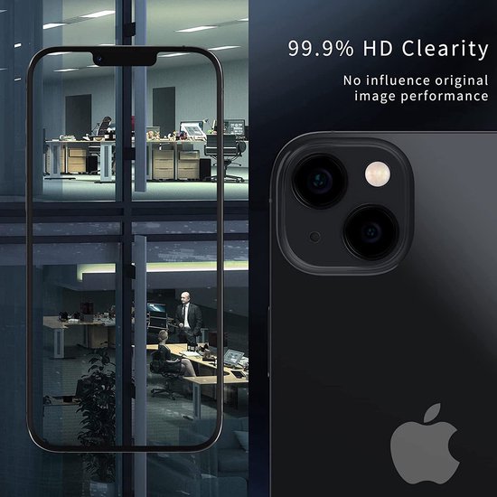 Camera Lens Protector – iPhone 15 – 9H Gehard Glas – Anti-kras – 1-Pack-Ilumina Benelux