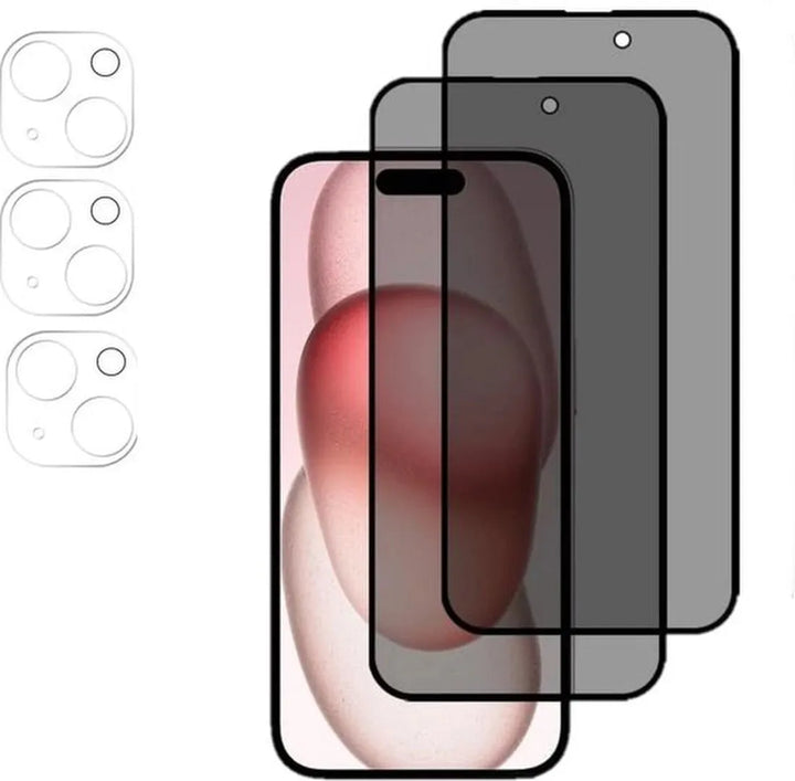 Camera Lens Protector – iPhone 15 – 9H Gehard Glas – Anti-kras – 3-Pack-Ilumina Benelux