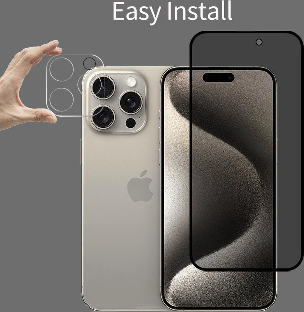 Camera Lens Protector – iPhone 15 – 9H Gehard Glas – Anti-kras – 4-Pack-Ilumina Benelux