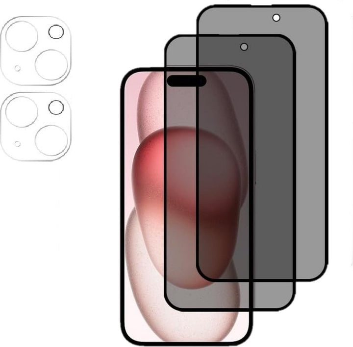 Camera Lens Protector – iPhone 15 – 9H Gehard Glas – Anti-kras – 4-Pack-Ilumina Benelux