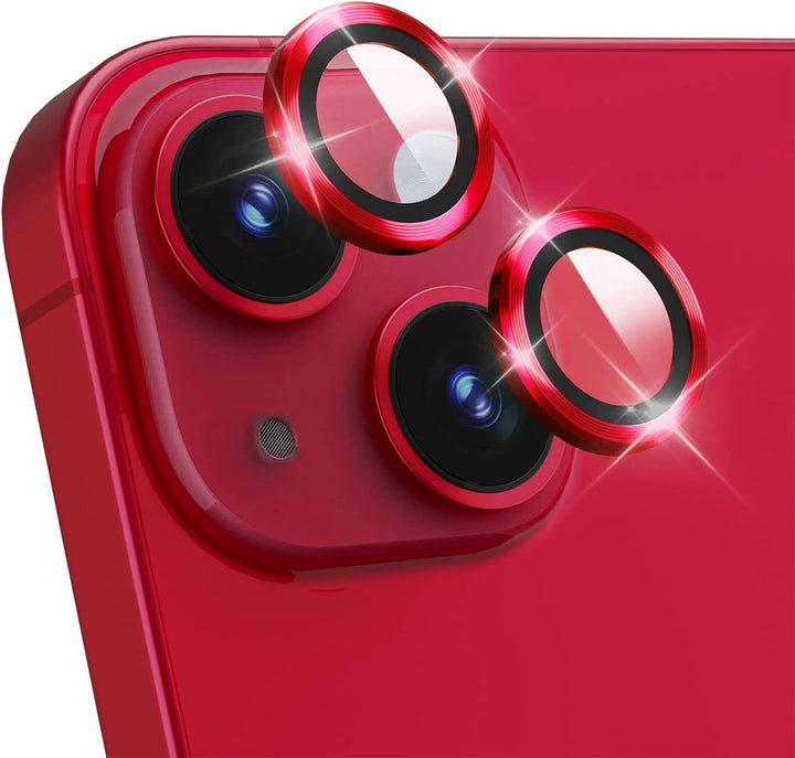 Camera Lens Protector – iPhone 15 – 9H Gehard Glas – Anti-kras – Rood-Ilumina Benelux