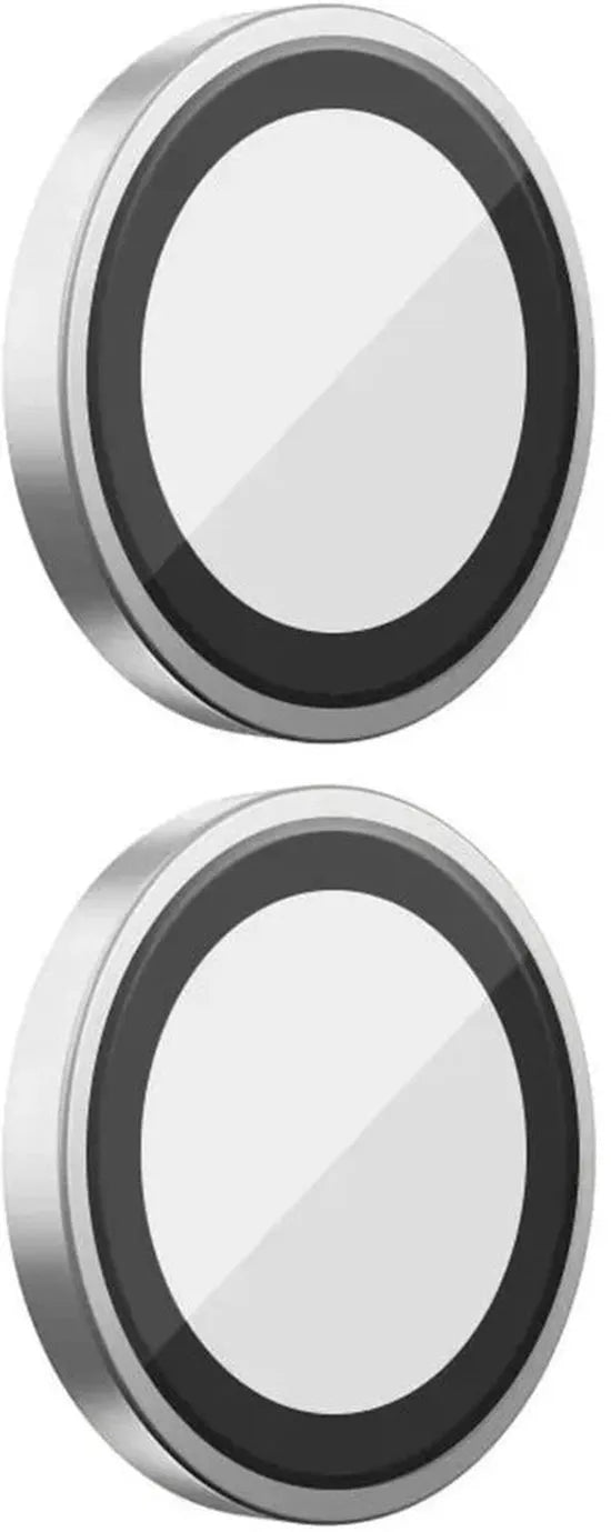 Camera Lens Protector – iPhone 15 Plus – 9H Gehard Glas – Anti-kras – Tempered Glas – Zilver-Ilumina Benelux