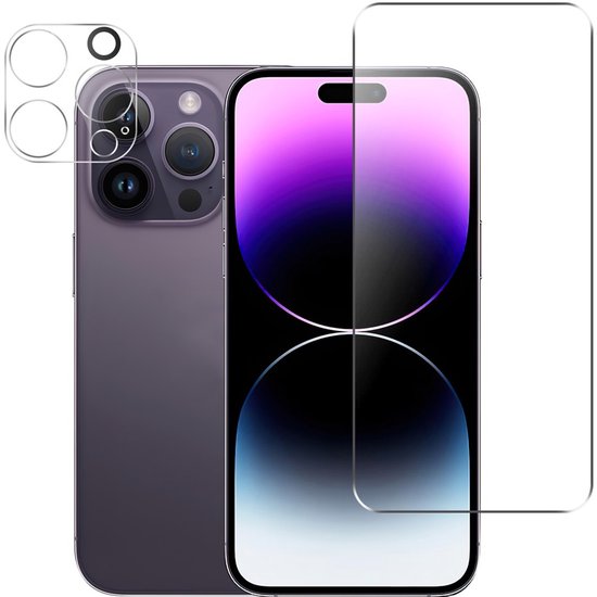 iPhone 15 Pro – 9H Camera Lens & Screenprotector 2-Pack-Ilumina Benelux