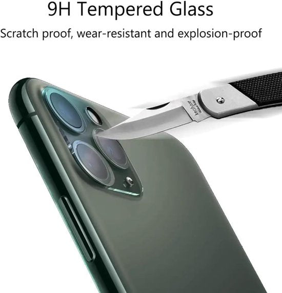 Camera Lens Protector – iPhone 15 Pro – 9H Gehard Glas – Anti-kras – Tempered Glas – 3-Pack-Ilumina Benelux