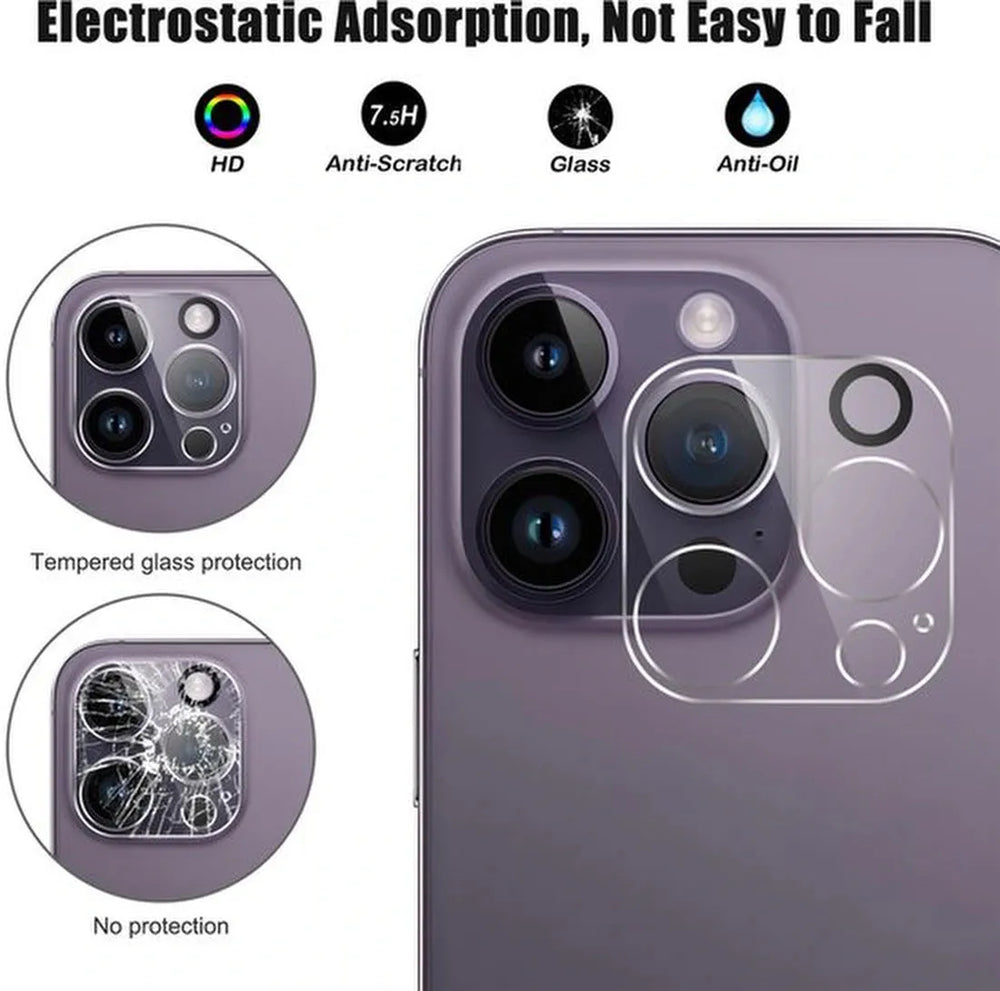 Camera Lens Protector – iPhone 15 Pro Max – 9H Gehard Glas – Anti-kras – Tempered Glas (1-Pack)-Ilumina Benelux