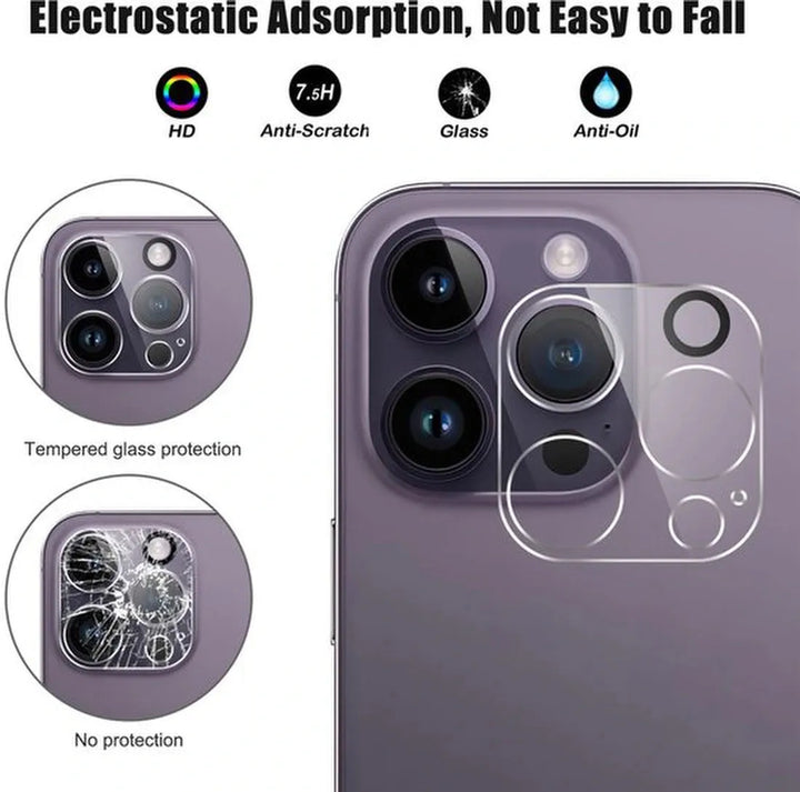 Camera Lens Protector – iPhone 15 Pro Max – 9H Gehard Glas – Anti-kras – Tempered Glas (1-Pack)-Ilumina Benelux