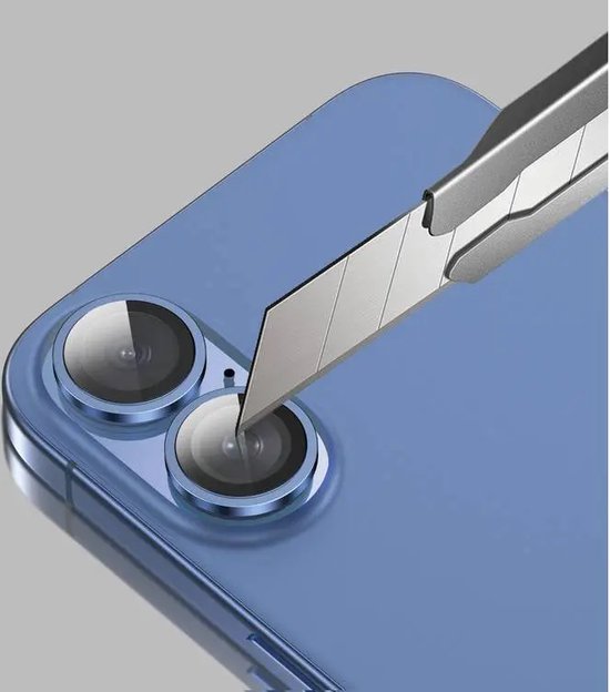 Camera Lens Protector – iPhone 16 – 9H Gehard Glas – Anti-kras – Blauw-Ilumina Benelux