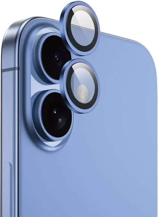 Camera Lens Protector – iPhone 16 – 9H Gehard Glas – Anti-kras – Blauw-Ilumina Benelux