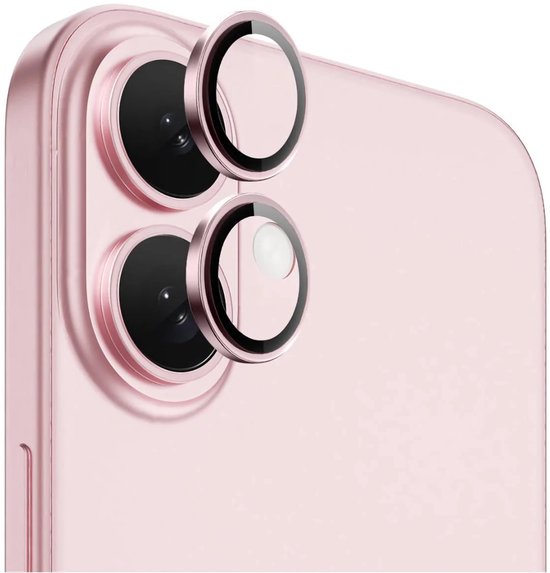 Camera Lens Protector – iPhone 16 – 9H Gehard Glas – Anti-kras – Rosegoud-Ilumina Benelux