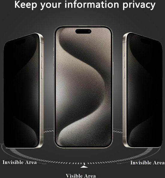 iPhone 16 Plus – Camera Lens & Privacy Screenprotector 6-Pack-Ilumina Benelux