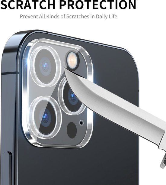 Camera Lens Protector – iPhone 16 Pro – 9H Gehard Glas – Anti-kras – 3-Pack-Ilumina Benelux