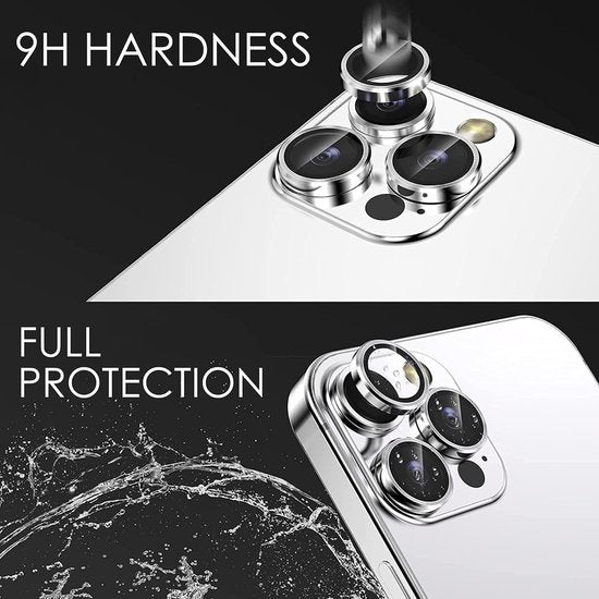 Camera Lens Protector – iPhone 16 Pro – 9H Gehard Glas – Anti-kras – Zwart-Ilumina Benelux