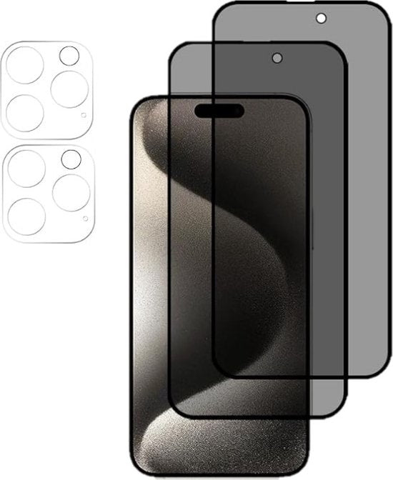 Camera Lens Protector – iPhone 16 Pro Max – 9H Gehard Glas – Anti-kras – 2-Pack-Ilumina Benelux
