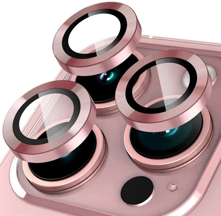 Camera Lens Protector – iPhone 16 Pro Max – 9H Gehard Glas – Anti-kras – Rosegoud-Ilumina Benelux