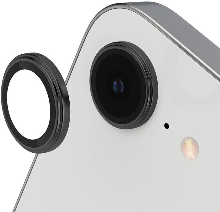 Camera Lens Protector – iPhone 16E – 9H Gehard Glas – Anti-kras – Zwart-Ilumina Benelux