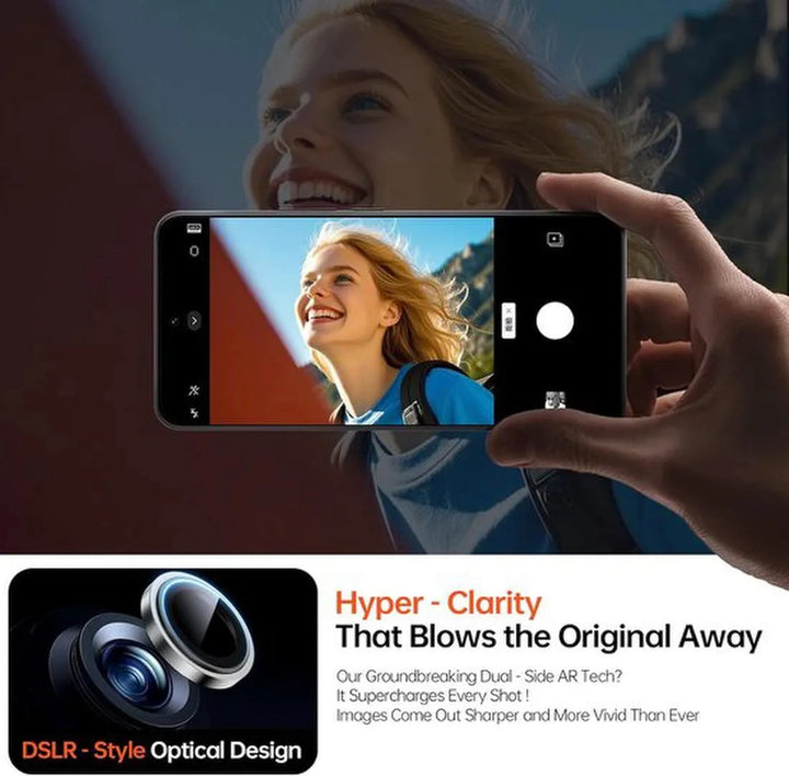 Camera Lens Protector – iPhone 17 – 9H Gehard Glas – Anti-kras – Zwart-Ilumina Benelux