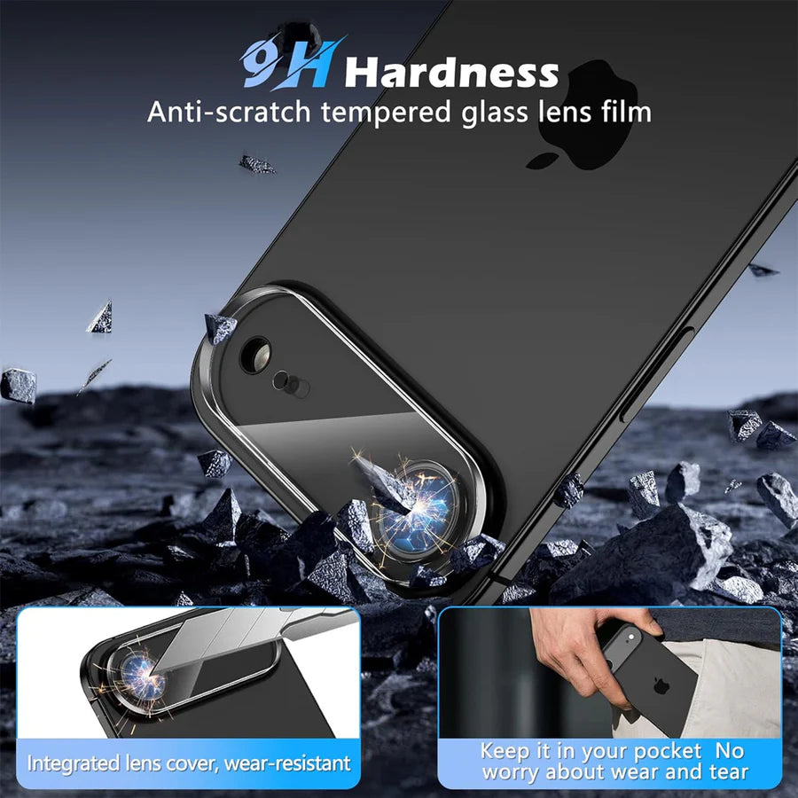 Camera Lens Protector – iPhone 17 Air – 9H Gehard Glas – Anti-kras – 2-Pack-Ilumina Benelux