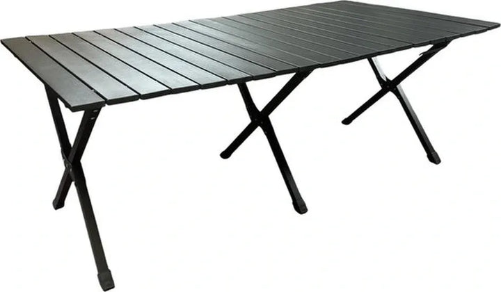Campingtafel – Lichtgewicht Aluminium Opvouwbaar – Voor Buiten Picknick BBQ – Compact – Zilver-Ilumina Benelux
