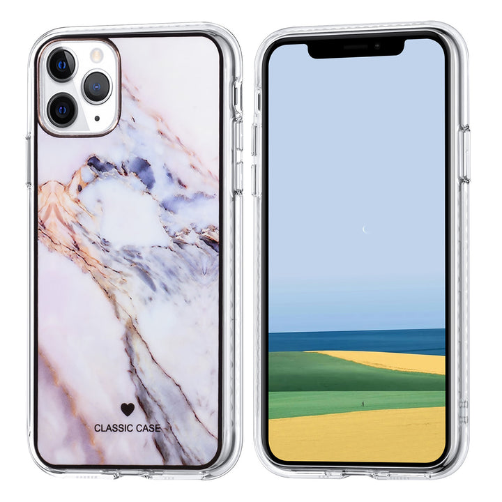 Classic Case Apple iPhone 11 Pro TPU Backcover hoesje - Goud Gradient-Hoesjes-Ilumina Benelux