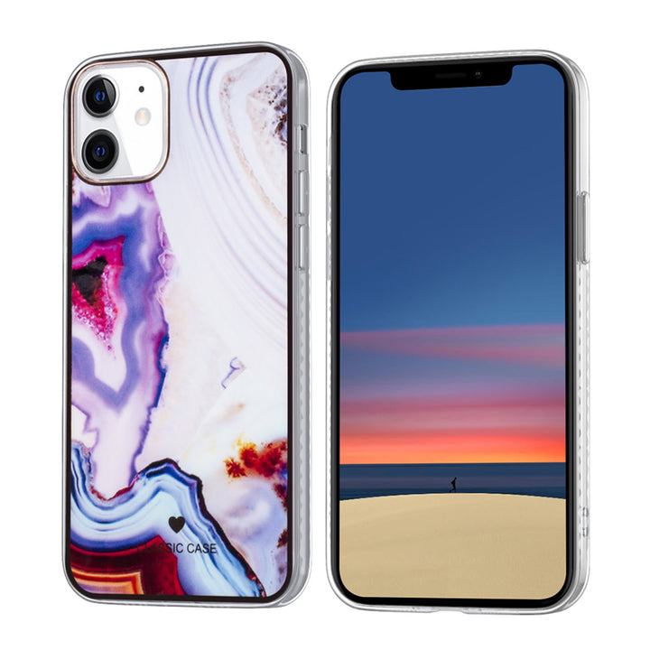 Classic Case Apple iPhone 12 Mini TPU Backcover hoesje - Crystal Gradient-Hoesjes-Ilumina Benelux