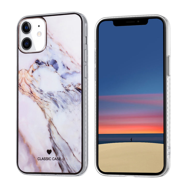 Classic Case Apple iPhone 12 Mini TPU Backcover hoesje - Goud Gradient-Hoesjes-Ilumina Benelux