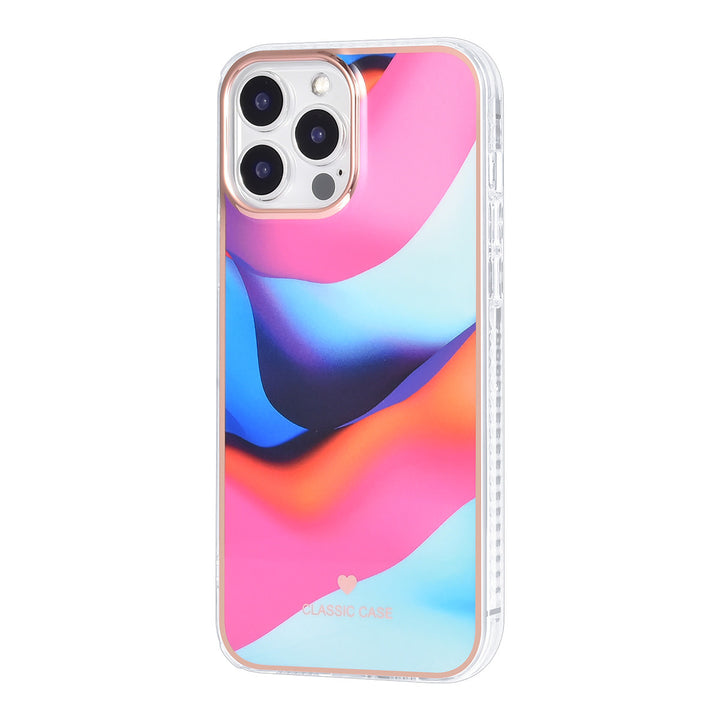 Classic Case iPhone 13 Pro Max TPU Back Cover hoesje - Curved Colors-Hoesjes-Ilumina Benelux