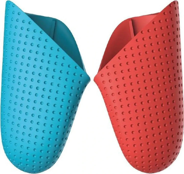 Controller Grip – Geschikt voor Nintendo Switch Pro Controller – Antislip Handgreep – Beschermhoes – Blauw/Rood-Ilumina Benelux