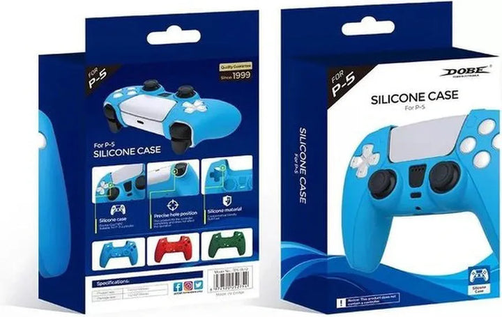 Controller Skin – Geschikt voor PlayStation 5 PS5 – Siliconen Hoes – Antislip Grip – Beschermhoes – Groen-Ilumina Benelux