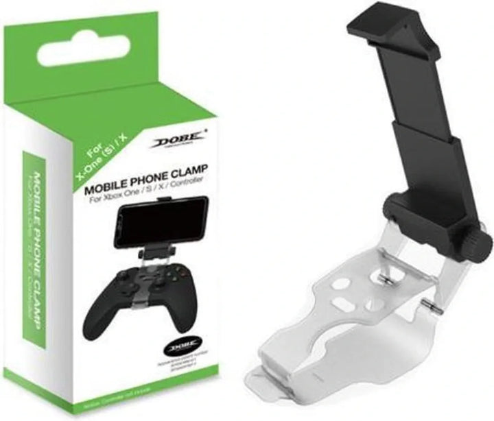 Controller clip – Geschikt voor Xbox One X – Telefoonhouder – Verstelbaar – Zwart-Controller kit-Ilumina Benelux