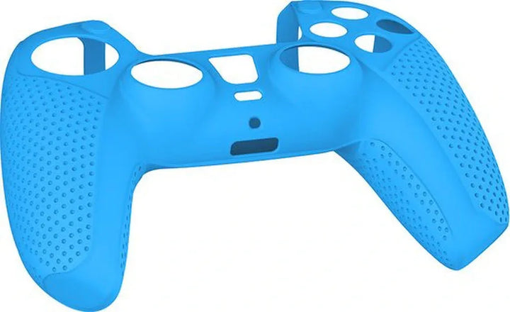 Controllerhoes – Geschikt voor PS5 DualSense – Siliconen Softcase – 360° Anti-Slip Bescherming – Blauw-Ilumina Benelux