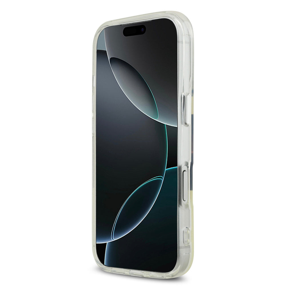 DKNY iPhone 17 Pro Back Cover hoesje - Printed Heart Logo - Zwart-Hoesjes-Ilumina Benelux